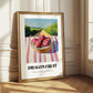 Dragon Fruit – Valley Café Scene, Fruit Poster