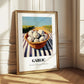 Garlic – Green Valley Landscape, Vegetable Poster