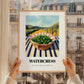 Watercress – Green Valley Landscape, Vegetable Wall Decor, styled in a charming Paris street view