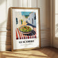 Guacamole – White village Outdoor Café Scene, Mexican Food Painting