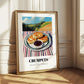 Crumpets – Hilltop Table Scene, British Pastry Still Life 