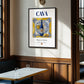 Cava – Spanish Sparkling Wine, Wine Bar Print, clean layout with no caption