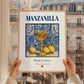 Manzanilla – Spanish Dessert Wine, Wine Bar Illustration, styled in a charming Paris street view