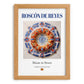 Roscón de Reyes – Spanish Dessert Dish, Brasserie Wall Art, set in oak frame