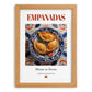Empanadas – Spanish Snack Dish, Bistro Painting, set in oak frame