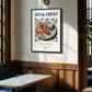 Steak-frites – French Dish, Farmhouse Kitchen Wall Art, clean layout with no caption
