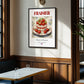 Fraisier – French Dessert Dish, Brasserie Print, clean layout with no caption