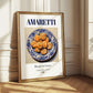 Amaretti – Italian Dessert Dish, Fine Dining Restaurant Illustration