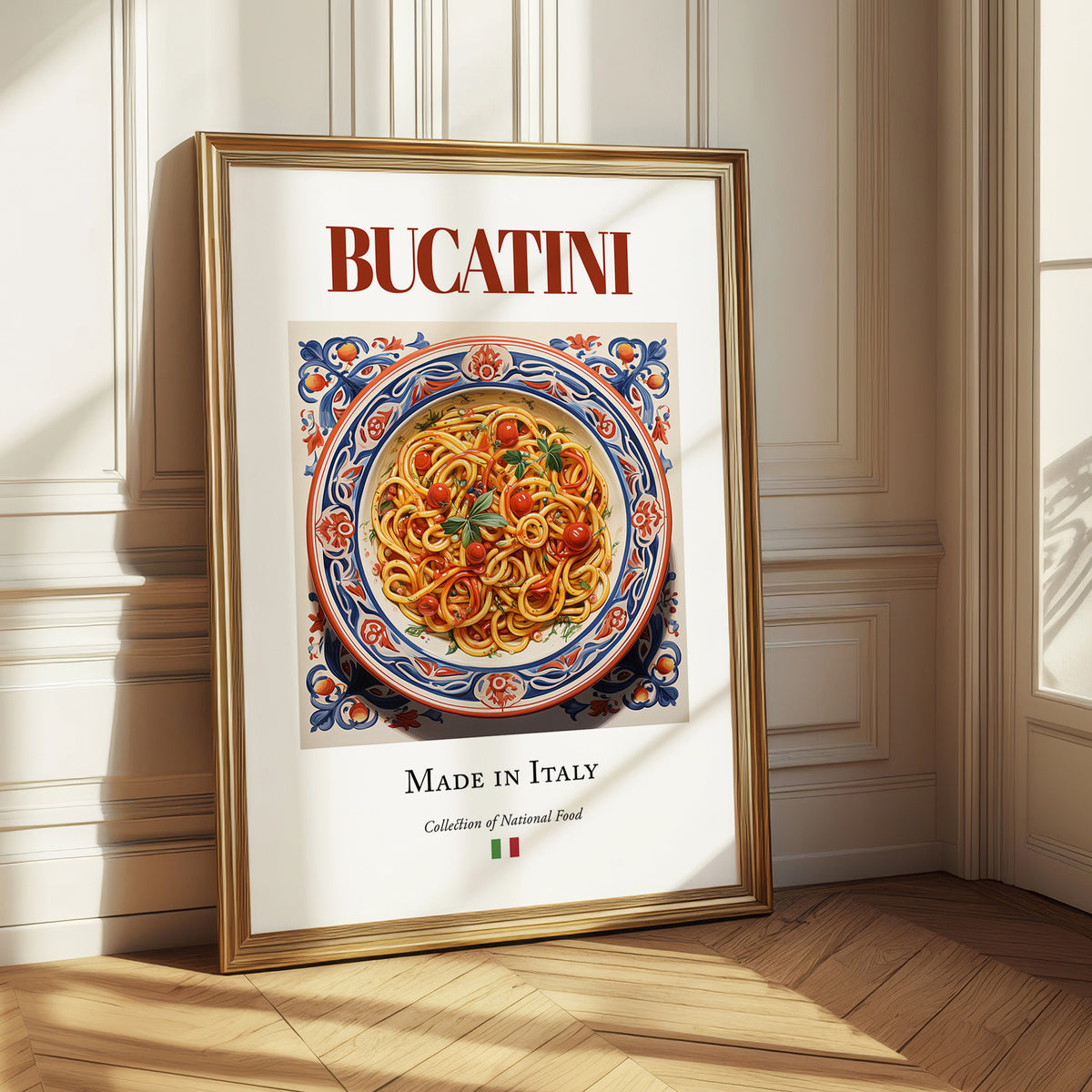Bucatini – Italian Pasta, Ristorante Painting