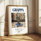 Grappa – Italian Spirit Drink, Jazz Bar Print