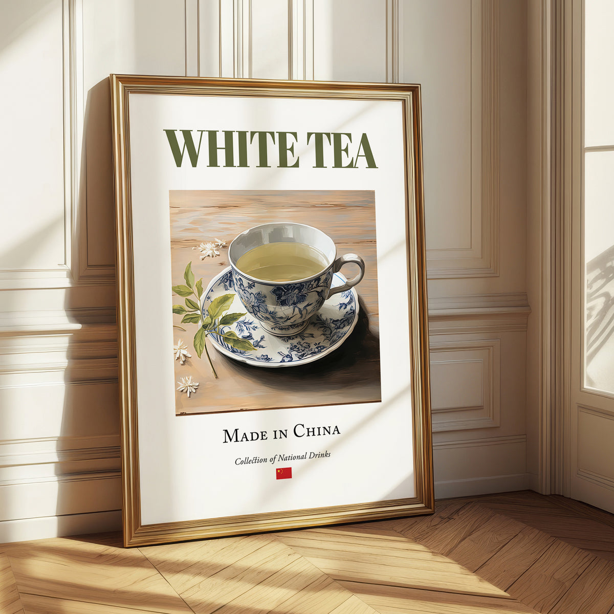 White Tea – Chinese Tea, Tea Room Wall Decor