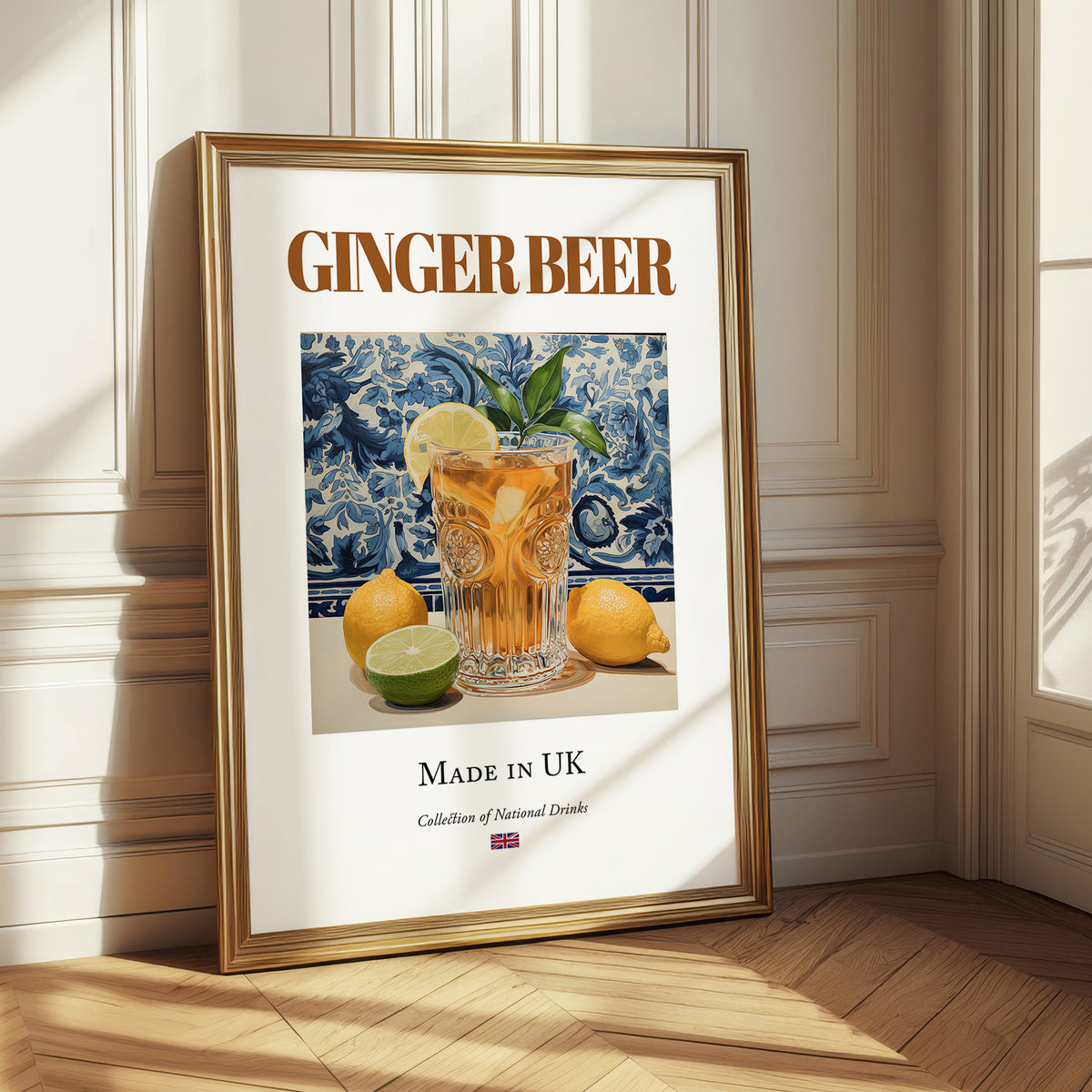 Ginger Beer – English Beverage Drink, Jazz Bar Still Life