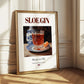 Sloe Gin – English Spirit Drink, Sky Bar Poster