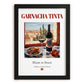 Garnacha tinta – Spanish Red Wine, Vinoteca Wall Art, in sleek black frame