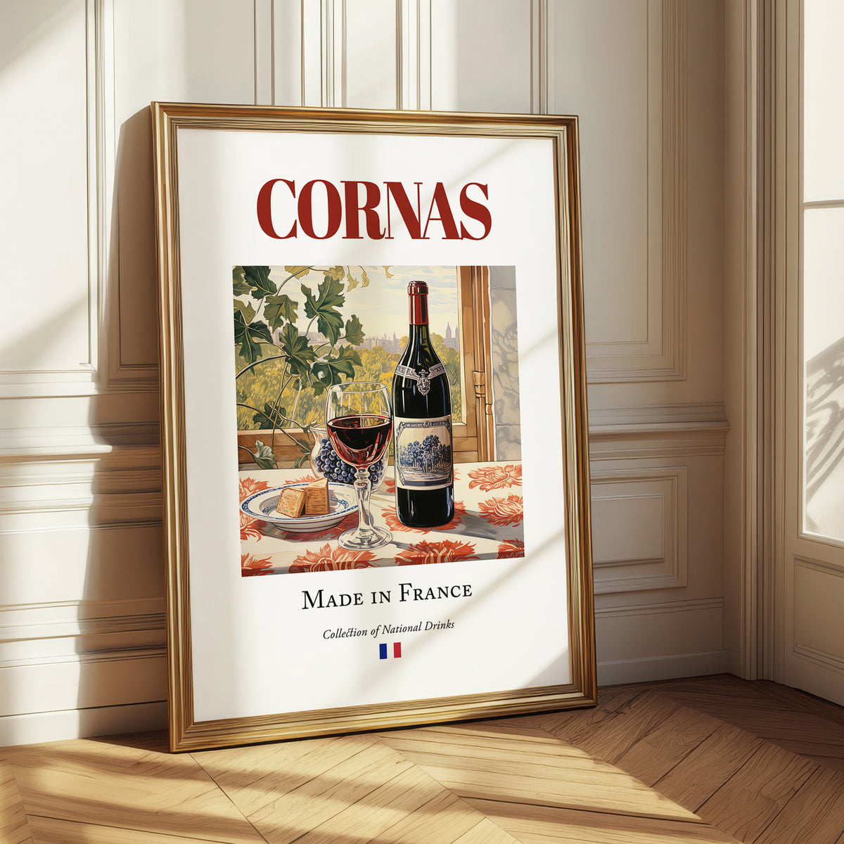 Cornas – French Red Wine, Bodega Print