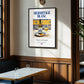 Hermitage blanc – French White Wine, Vineyard Terrace Wall Art, clean layout with no caption