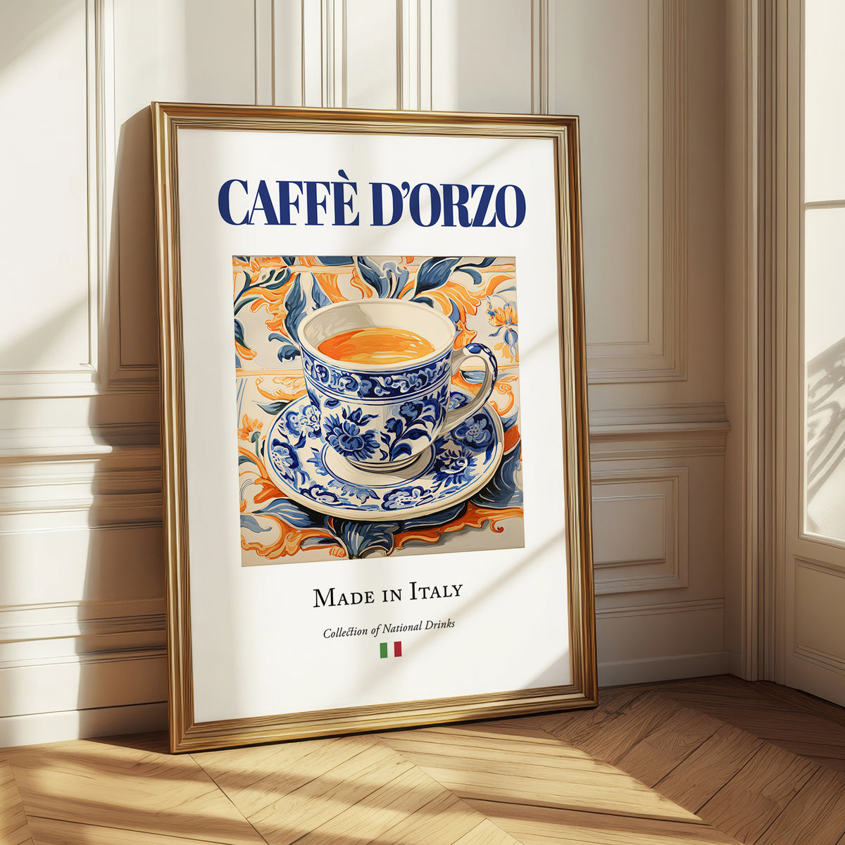 Caffè d'Orzo – Italian Coffee, Konditorei Painting
