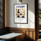 Cònero – Italian Red Wine, Vineyard Terrace Wall Decor, clean layout with no caption
