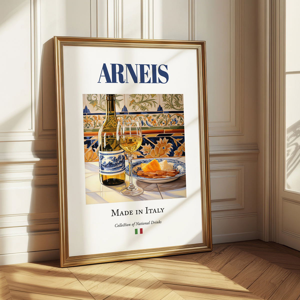 Arneis – Italian White Wine, Tasting Room Wall Art