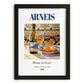 Arneis – Italian White Wine, Tasting Room Wall Art, in sleek black frame