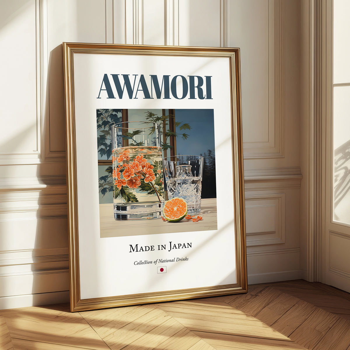 Awamori – Japanese Spirit Drink, Rooftop Terrace Print