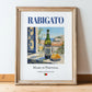 Rabigato – Portuguese White Wine, Vinoteca Wall Decor, in wooden frame leaning on the floor
