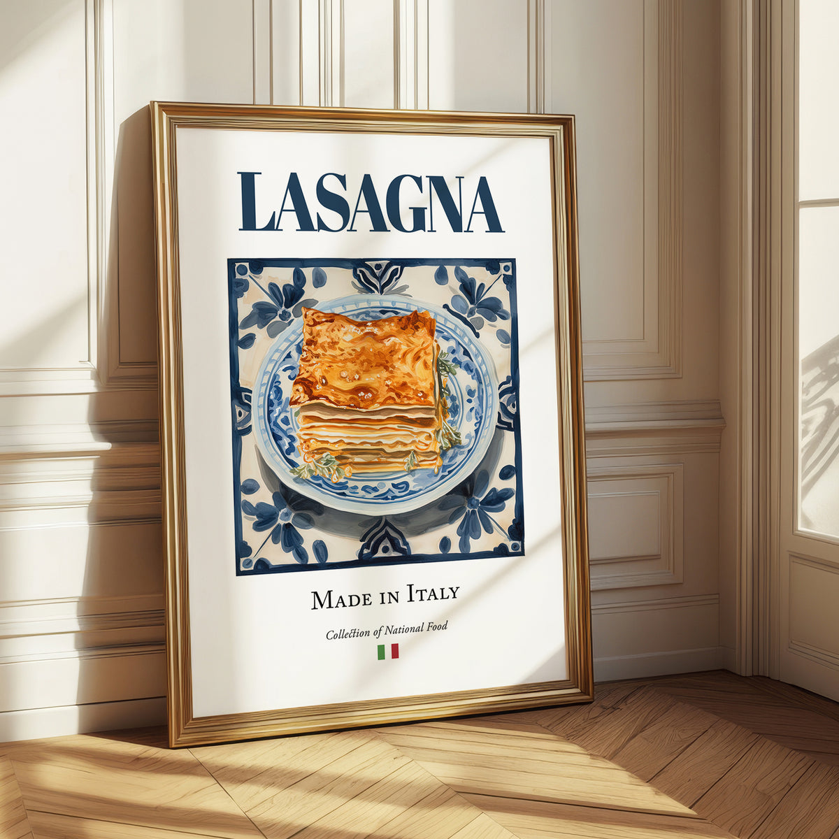 Lasagna – Italian Pasta, Trattoria Print