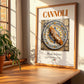 Cannoli – Italian Dessert Dish, Brasserie Wall Art, no-text version framed in wood