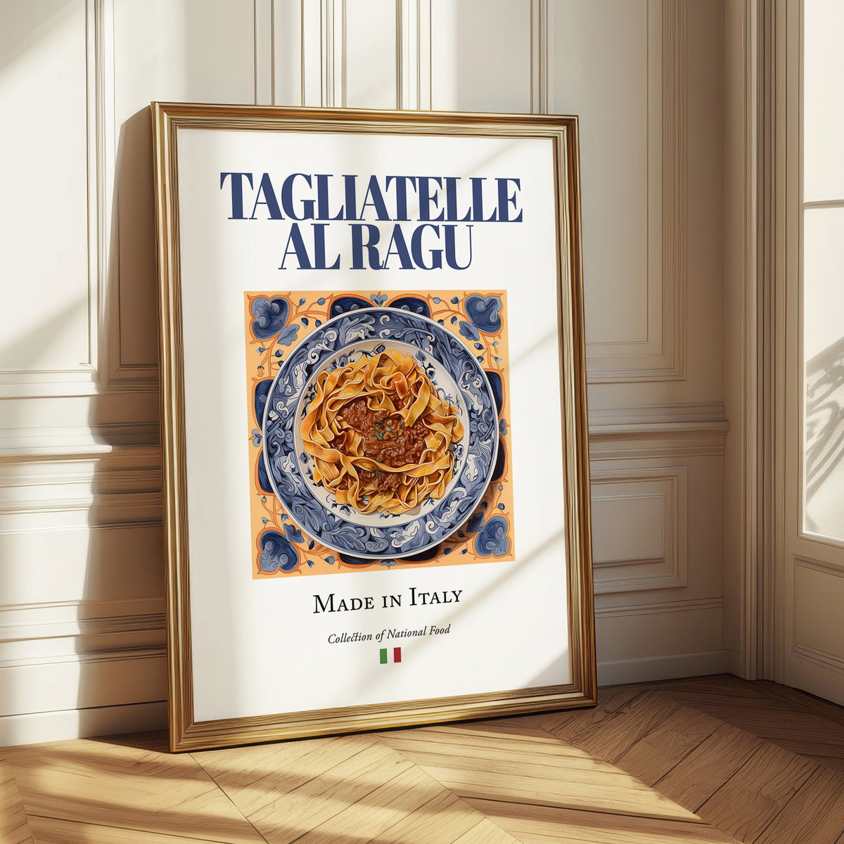 Tagliatelle al Ragu – Italian Pasta, Osteria Print