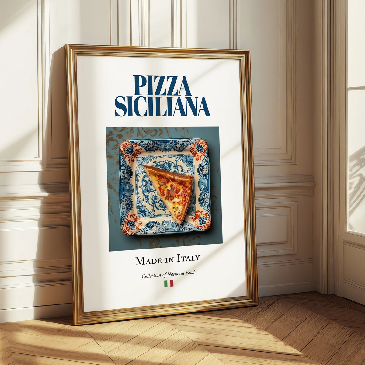Sicilian Pizza – Italian Pizza, Trattoria Wall Art