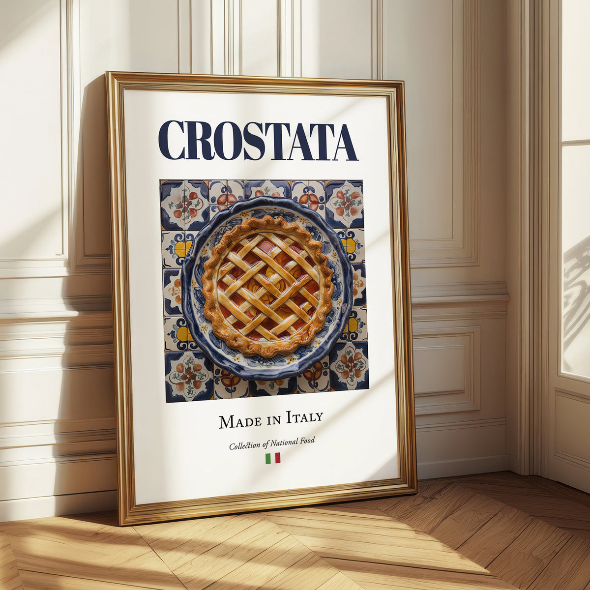 Crostata – Italian Dessert Dish, Bistro Poster
