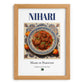 Nihari – Pakistani Soup Dish, Café Painting, set in oak frame