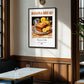 Banana Bread – American Dessert Dish, Bistro Poster, clean layout with no caption