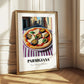 Pizza Parmigiana – Italian Café on the Corner, Pizza Painting