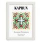 Kaprun, Austria – Travel Wall Art, placed in minimal white frame