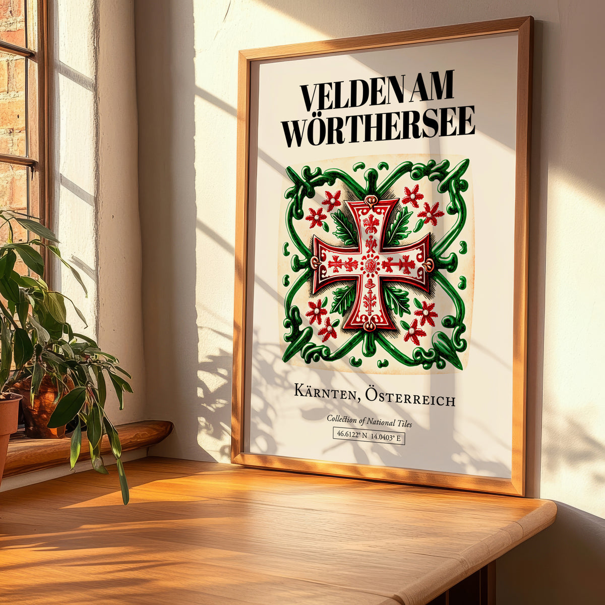 Velden Am Wörthersee, Austria – National Pride Wall Decor, clean layout with no caption