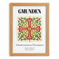 Gmunden, Austria – Travel Poster, set in oak frame