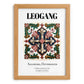 Leogang, Austria – Cultural Heritage Wall Art, set in oak frame