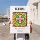 Ellmau, Austria – Travel Wall Art, no-text version framed in wood
