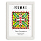 Ellmau, Austria – Travel Wall Art, placed in minimal white frame