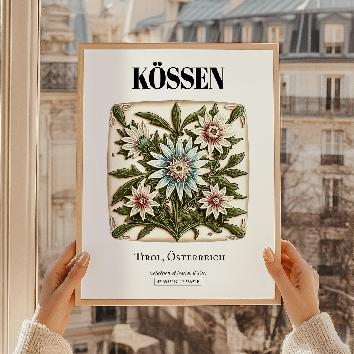 Kössen, Austria – Retro Travel Poster