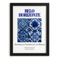 Belo Horizonte, Brasil – Travel Wall Decor, in sleek black frame