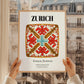 Zurich, Switzerland – Vintage Travel Poster