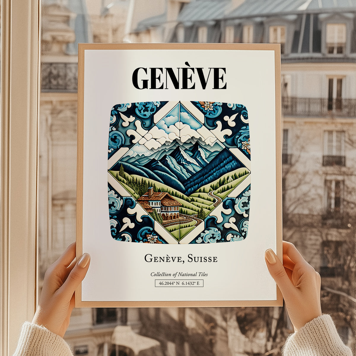 Genève, Switzerland – Vintage Travel Poster