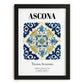 Ascona, Switzerland – Travel Wall Decor, in sleek black frame