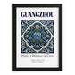 Guangzhou, China – Travel Poster, in sleek black frame