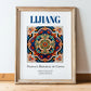 Lijiang, China – Travel Destination Art, in wooden frame leaning on the floor
