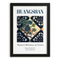 Huangshan, China – Travel Poster, in sleek black frame