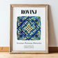 Rovinj, Croatia – Travel Wall Decor, in wooden frame leaning on the floor