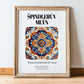 Špindlerův Mlýn, Czech Republic – Travel Destination Art, in wooden frame leaning on the floor
